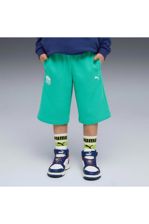 شورت سبز بچگانه Puma X Paw Patrol (634937-40)