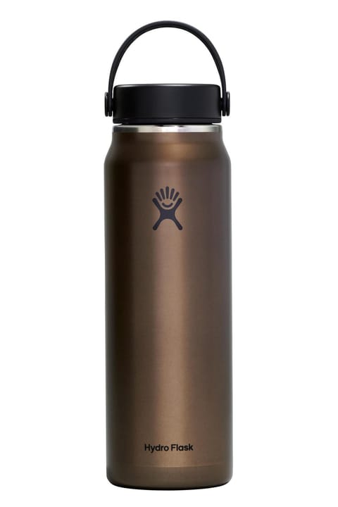 فلاسک Hydro Flask سری Lightweight درب بزرگ ۷۱۰ میلی‌لیتر (۲۴ اونس) - Obsidian