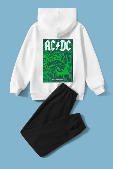 ست ورزشی بچگانه uyguntarz مدل Acdc