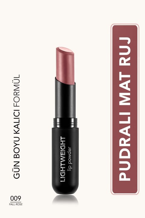 Flormar مَت رژ لب اولترا سبک (صورتی یخی آنتیک) - Lightweight Lip Powder - 00...