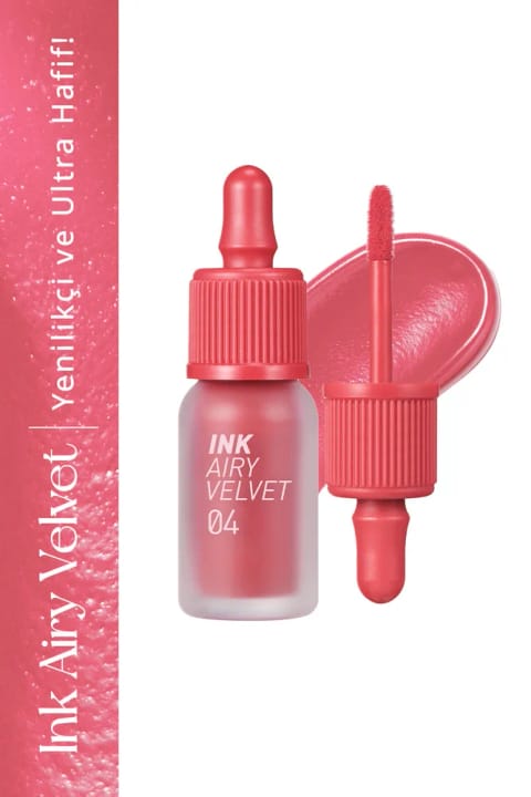 پرایپرا تینت ماندگار و سبک با پایانی مخملی — 4 Pretty Pink