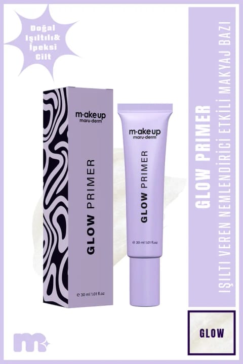 Maru.Derm make up پرایمر درخشان‌کننده و مرطوب‌کننده