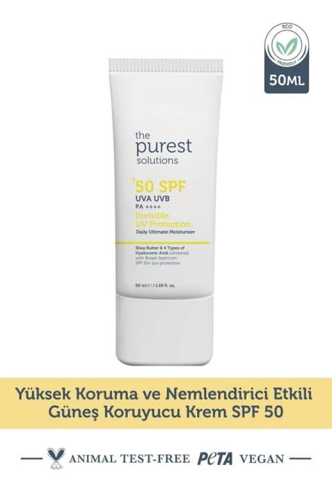کرم محافظ پوست با محافظت بالا و آبرسان The Purest Solutions