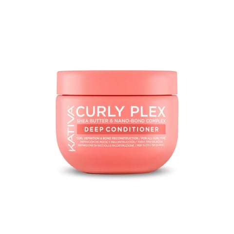 Kativa Curly Plex ماسک و نرم‌کننده مو برای فرهای مشخص ۴۵۰ میلی‌لیتر