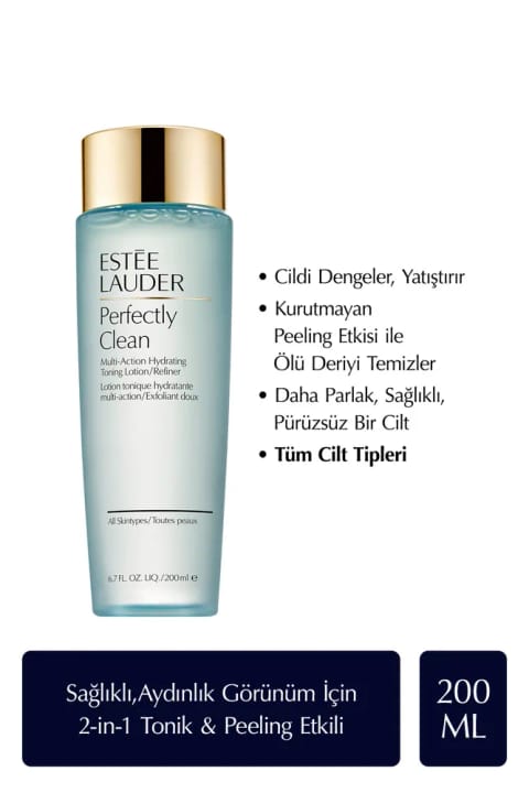 تونیک پاک‌کننده و احیاکننده Estee Lauder - تونیک چندمنظوره Perfectly Clean