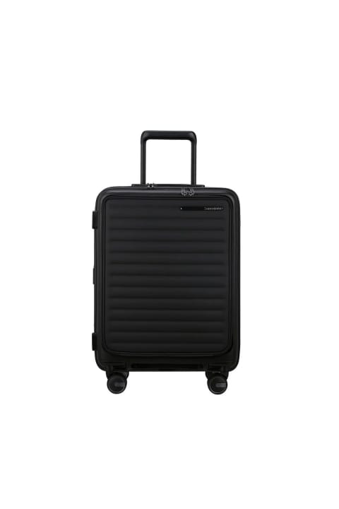 چمدان کابین Samsonite Restackd مشکی آکاردئونی 55/20