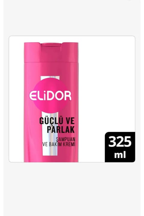 Elidor شامپو تقویت و درخشش مو 325 میلی‌لیتر