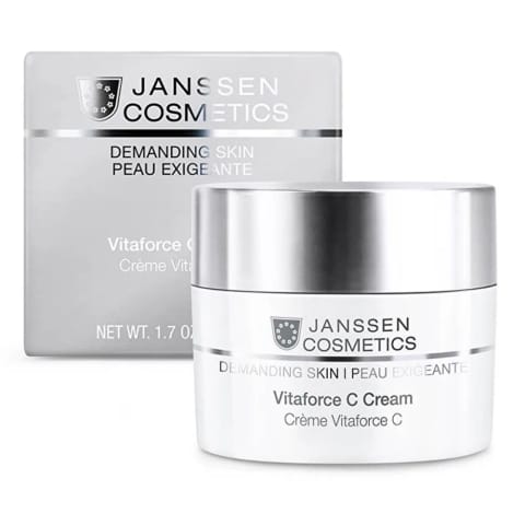 Janssen Cosmetics کرم ویتامین C سنتز کلاژن و الاستین ۵۰ میلیلیتر