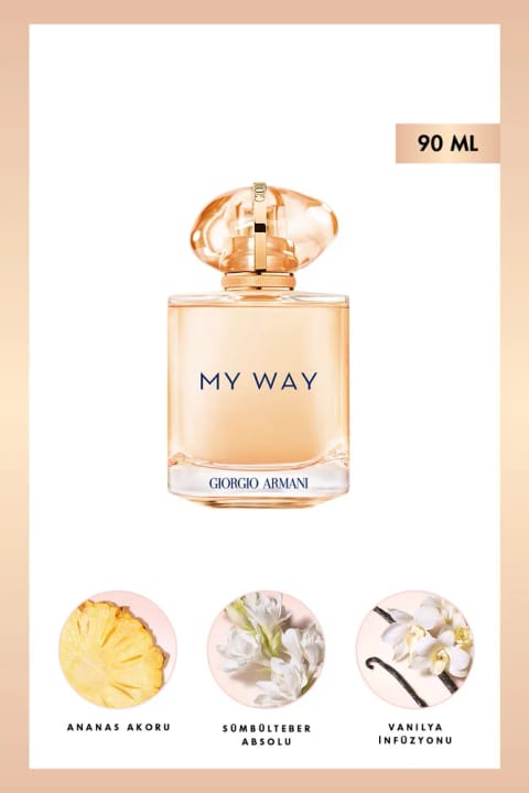 Giorgio Armani My Way Sunny Vanilla Edp عطر زنانه 90 میلیلیتر 3614274661729