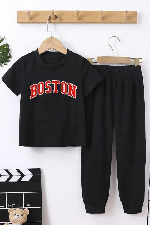 ست گرمکن بچگانه Boston پایین‌تنه و بالاتنه uyguntarz