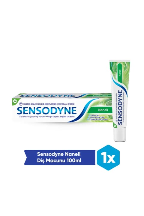 Sensodyne نعنایی خمیردندان ۱۰۰ میلی‌لیتر