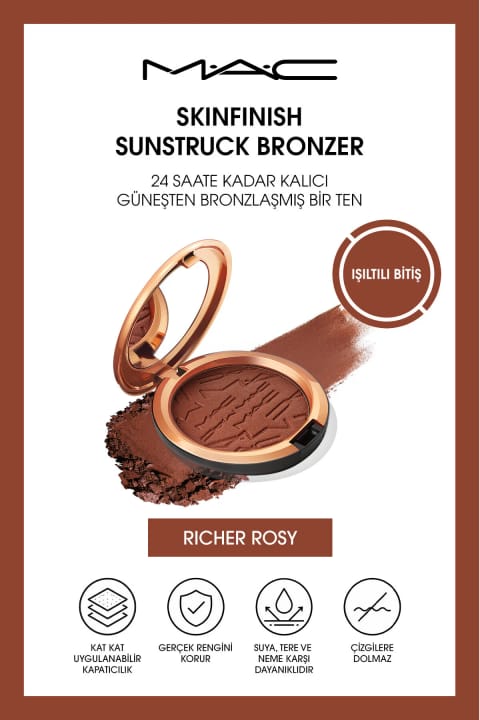 برنزر M.A.C Skinfinish Sunstruck - Matte Richer Rosy