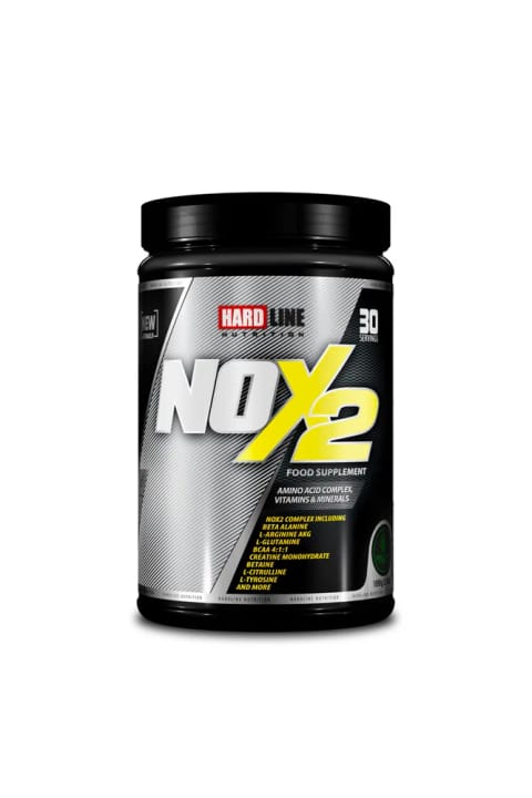 Hardline Pre-Workout Nox2 1090 گرم پودر طعم سیب سبز