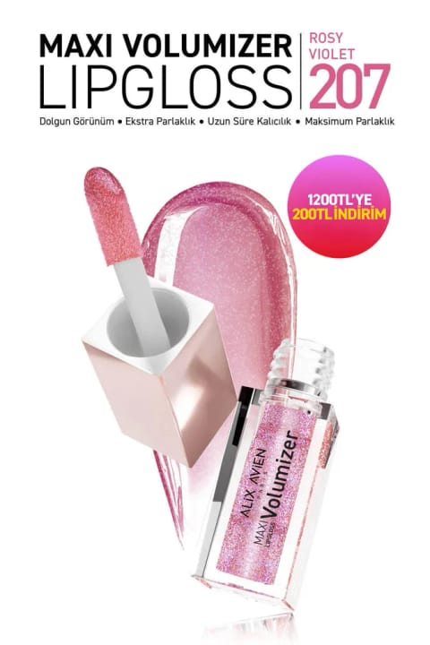 Alix Avien Maxivolumizer Lipgloss 207 - Rosy Violet