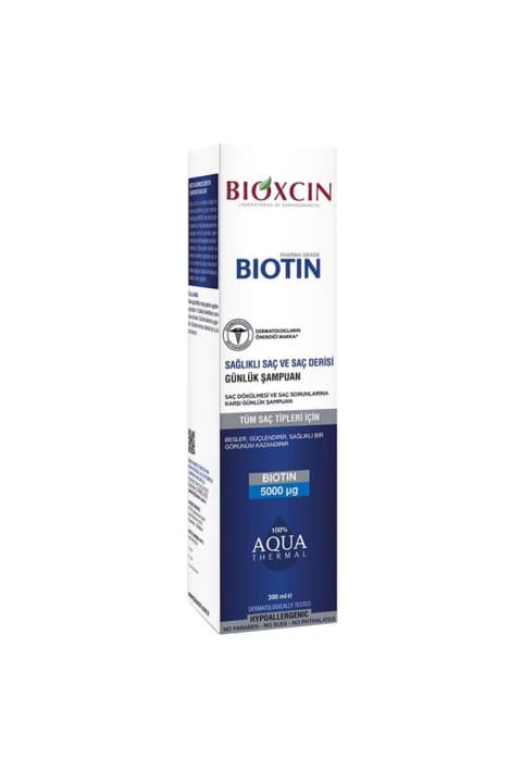 شامپو بیوتین Bioxcin ۳۰۰ میلیلیتر | مناسب همه انواع مو