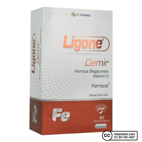 Ligone آهن 60 کپسول