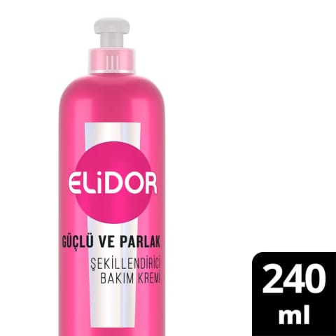 Elidor کرم مراقبت و حالتدهنده موهای خشک و مات، تقویتکننده و براقکننده ۲۴۰ میلیلیتر