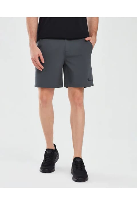 شلوارک مردانه اسکچرز مدل Micro Collection 7 Inch Walk Short رنگ خاکستری S211710-003