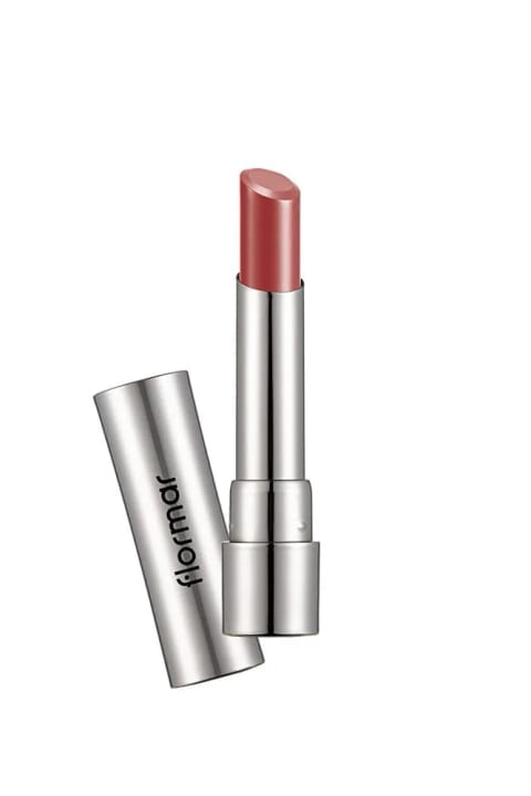 رژ لب براق آبرسان Flormar مدل Sheer Up - کد 004 Warm Peach