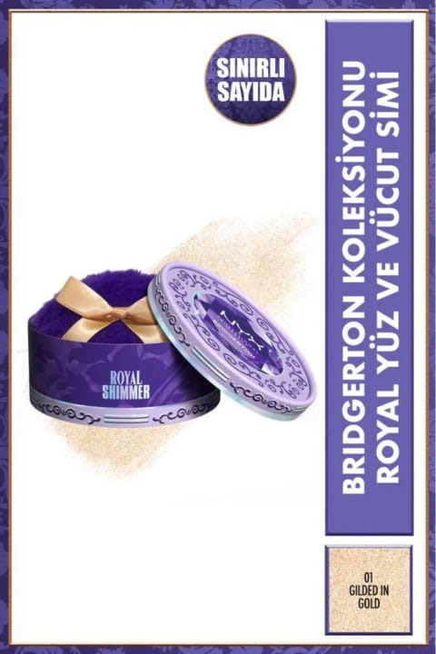 NYX Professional Makeup Bridgerton Royal صورت و بدن Glitter - Gild...