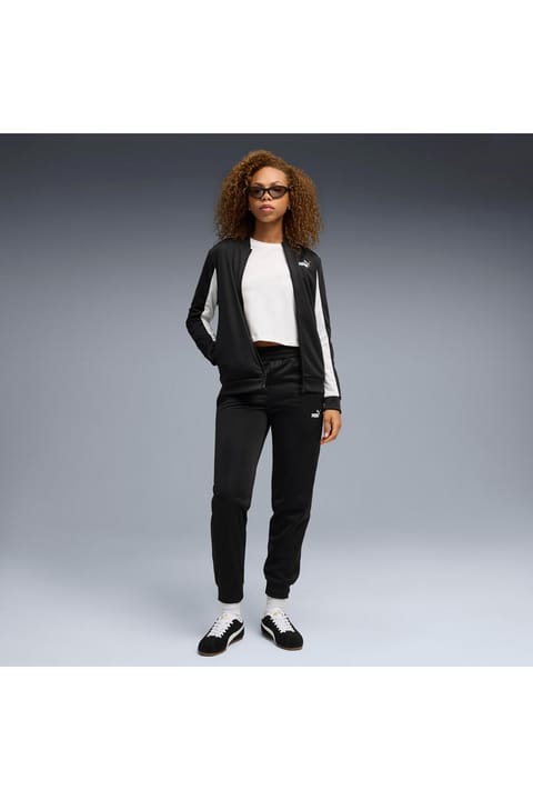 Puma Shuffle ست بافت زنانه آستین بلند مشکی سایز S