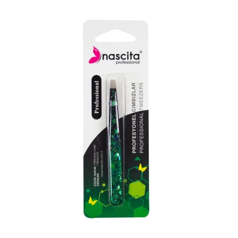 موچین نوک‌باریک طرح‌دار Nascita مدل NASCIMBIZ065