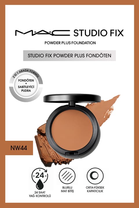 فونداسیون پودری M.A.C Studio Fix Powder Plus - NW44