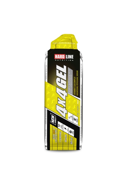 ژل Hardline Nutrition 4x4 شور (۶۰ml، ۱ عدد) کربوهیدرات، Magnesium، پتاسیم...
