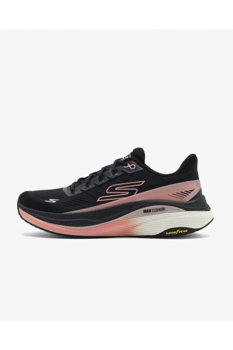 SKECHERS MAX CUSHIONING PROPULSION- کفش دویدن زنانه مشکی / رزگلد
