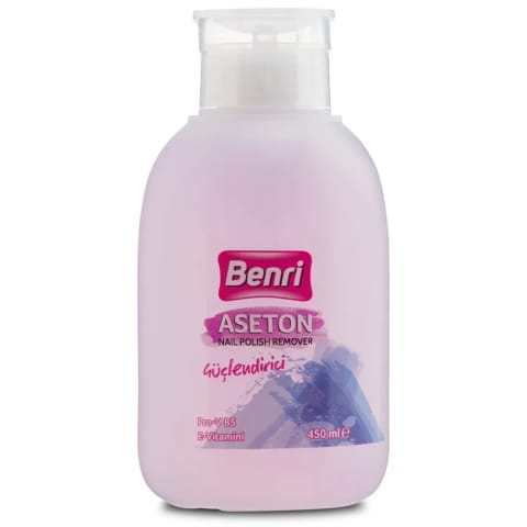 Benri پاککننده لاک تقویتکننده نوع پمپی ۴۵۰ میلیلیتر