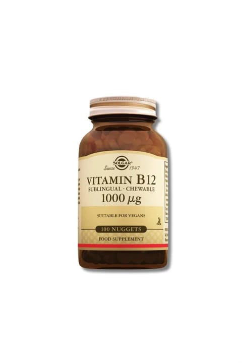 قرص زیرزبانی-جویدنی Solgar Vitamin B12 1000ug (۱۰۰ عددی)