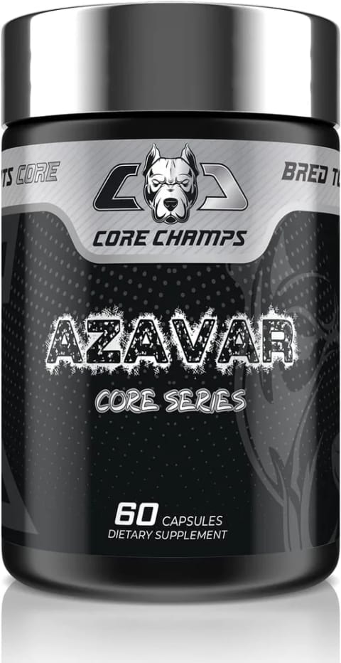 کپسول کنترل اشتها Core Champs AZAVAR با DAA، آسپارتیک اسید، بتائین و تیروزین - ۶۰ کپسول