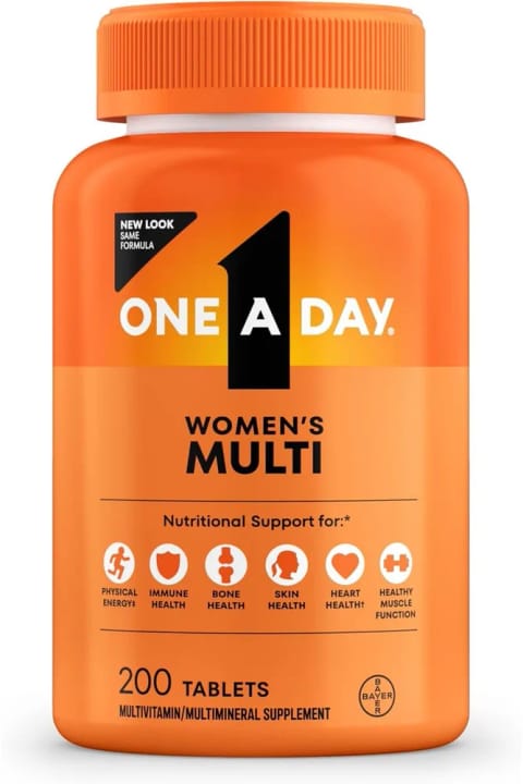 One A Day مولتی‌ویتامین کامل مخصوص بانوان ۲۰۰ عدد آمریکا DaphneLabs