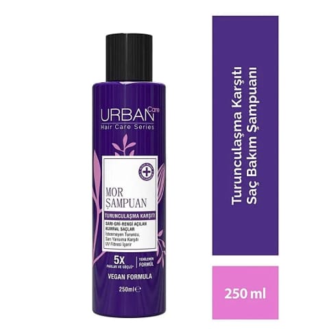Urban Care شامپوی ضد زردی مو بنفش ۲۵۰ میلی‌لیتر