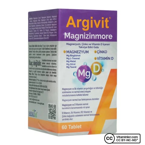 Argivit Magnizinmore 60 عدد قرص