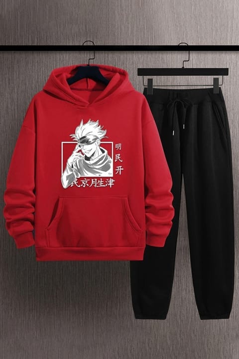 ست ترکمنی یونیسکس uyguntarz طرح Jujutsu Kaisen