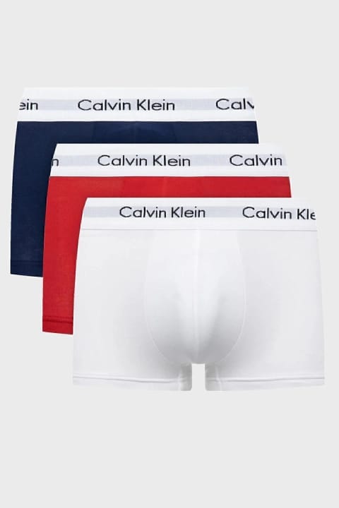باکسر مردانه Calvin Klein پنبه‌ای بسته ۳ عددی مدل 0000u2664g I03