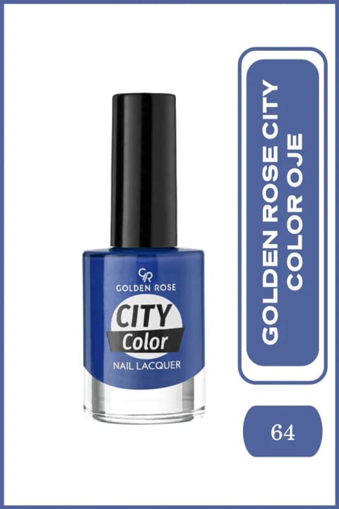 Golden Rose City Color Nail Lacquer Oje 64