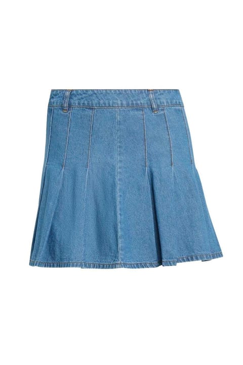 دامن جین آبی زنانه adidas مدل DENIM SKIRT KD5523