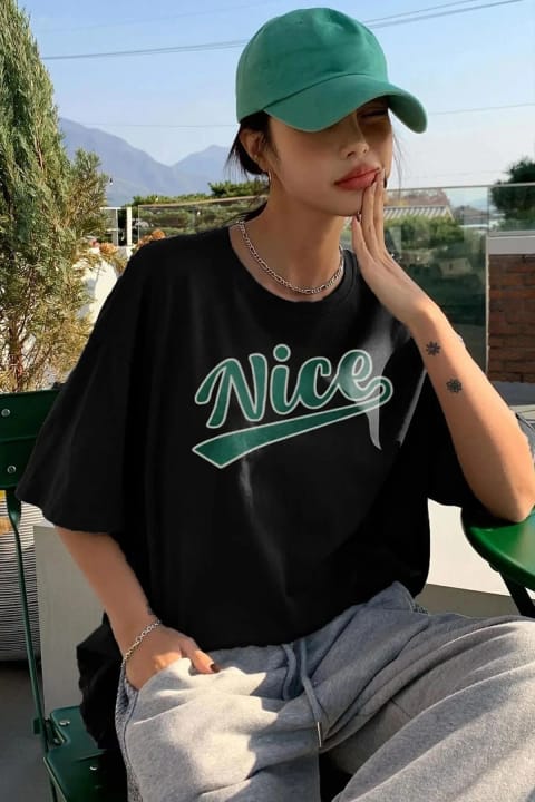 تیشرت طرح Nice یونیسکس uyguntarz