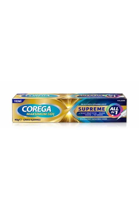 Corega چسب دندان مصنوعی Supreme با حداکثر چسبندگی ۴۰ گرم