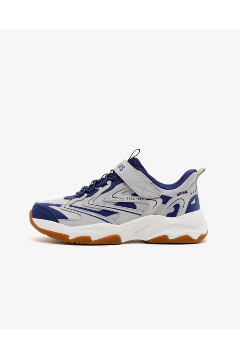 SKECHERS RETRO TECH کفش اسپرت پسرانه بزرگ گری سایز 405332L GYNV