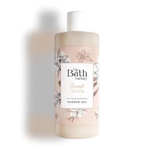 The Bath Factory دوش ژل وانیلی سوییت 400 میلی‌لیتر