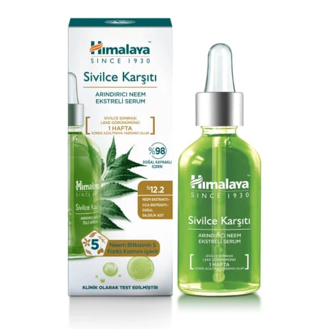 Himalaya ضد جوش سرم پاککننده صورت با عصاره Neem ۳۰ میلیلیتر