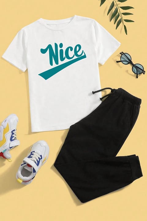 ست سویشرت و شلوار بچگانه uyguntarz مدل Nice Panda یونیسکس