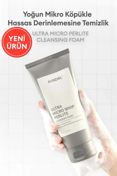 فوم پاکسازی حساس Kundal Ultra Micro Whip Perlite