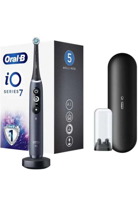 مسواک برقی Oral-B سری 7، سنسور هوشمند فشار، واحد شارژ سریع