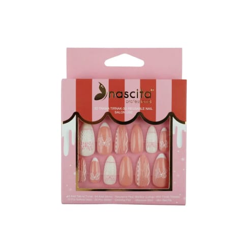 ناخن مصنوعی سهبعدی دستساز Nascita NASNAIL0308