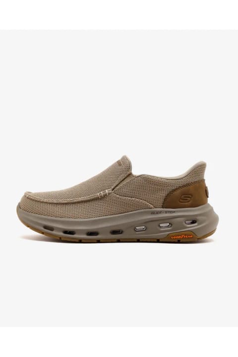 SKECHERS GLIDE-STEP CADE کفش روزمره مردانه خاکی 205770 KHK