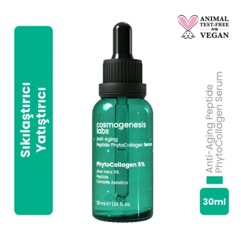 سرم صورت کلاژن گیاهی Cosmogenesis Labs حجم ۳۰ میلی‌لیتر